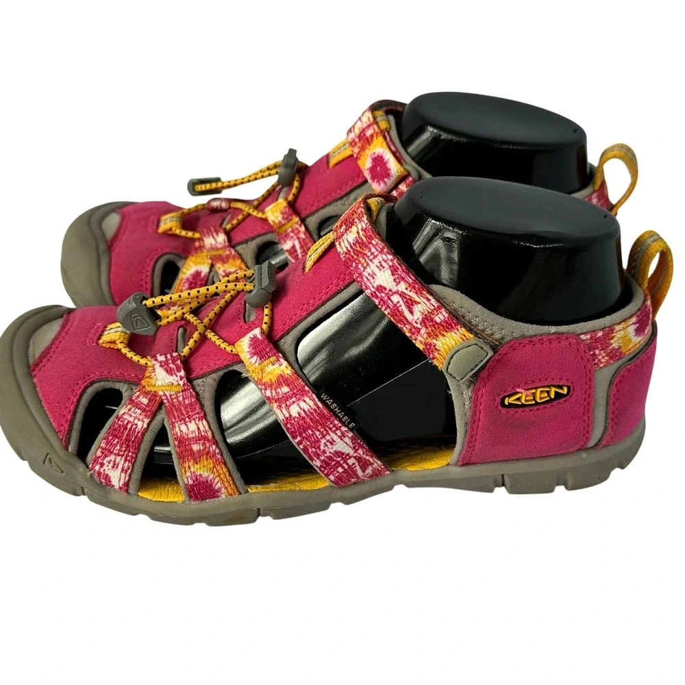 Keen Seacamp II CNX Pink Tie Dye Hybrid Water Sandals US Size 5 US‎